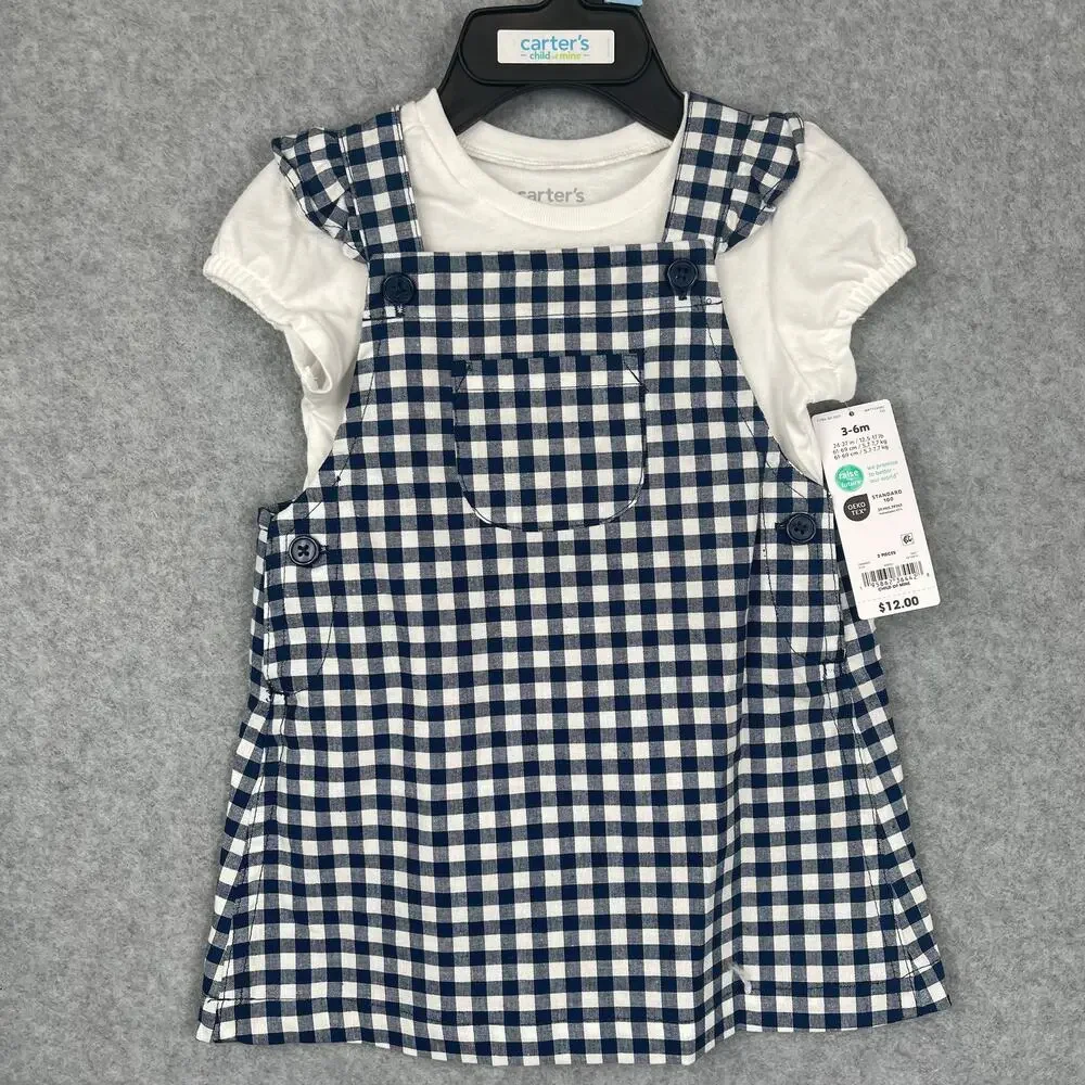Carter's 2PC Dress Set Size 3-6 months